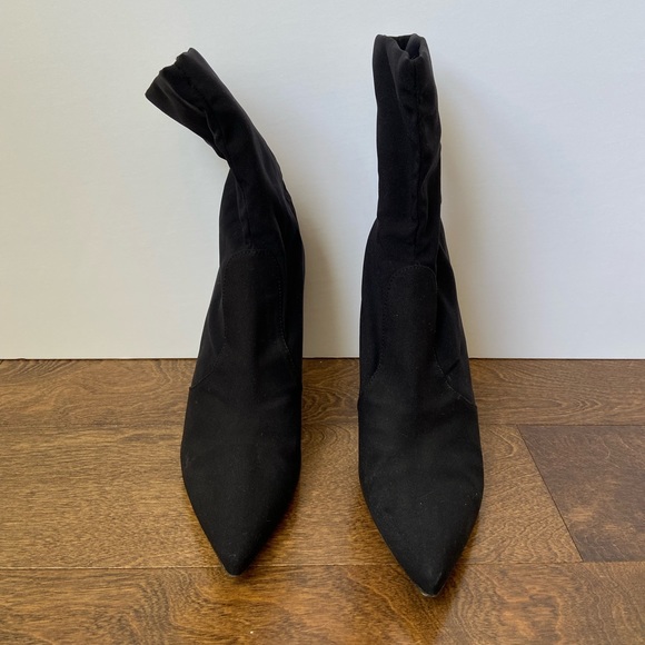 STUART WEITZMAN Stretch Booties Size 38.5 US 9 Black - Picture 4 of 16